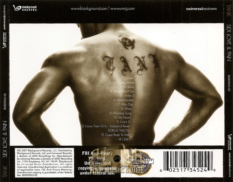 Tank sex love and pain